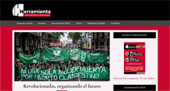 Desktop Screenshot of herramienta.com.ar